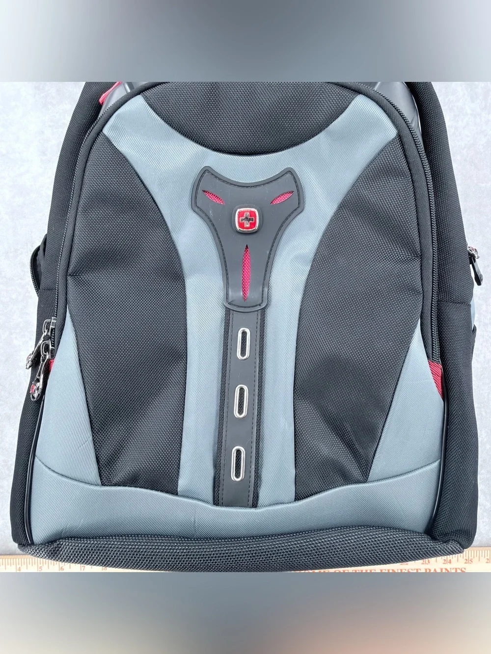 SwissGear Wenger Black & Gray Laptop Backpack